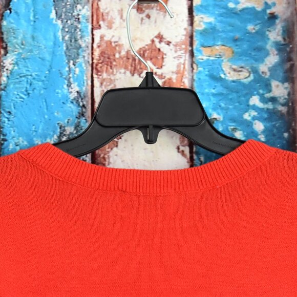 Women's Old Navy SoSoft Crop Cardigan Sweater Long Sleeve SIZE 3X Auburn NEW - Picture 8 of 9